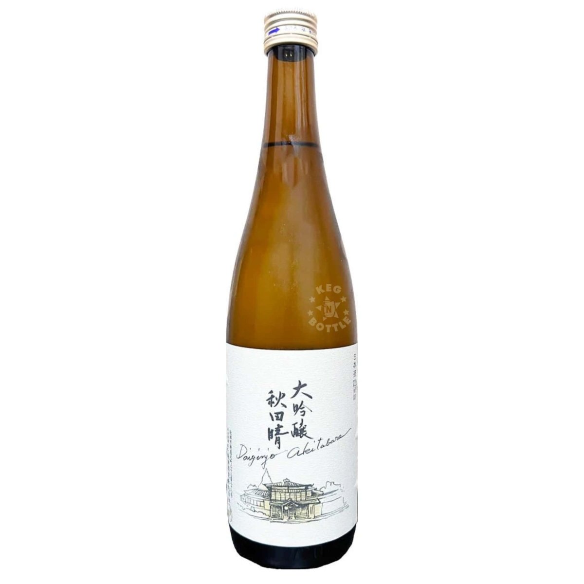 Akitabare Winter Blossom Daiginjo sake 720 ml bottle.
