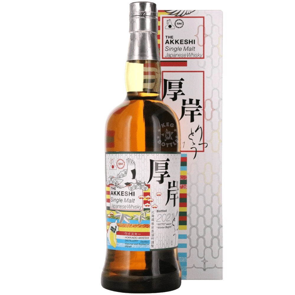 Akkeshi "Ritto Winter Begins" Japanese Whisky (700mL)