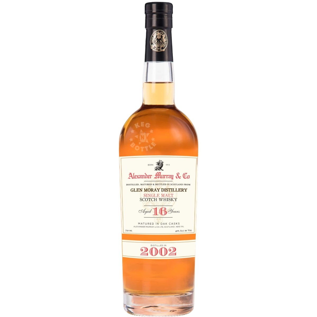 Alexander Murray Glen Moray 16 Year Single Malt Scotch (750 ml) | Keg N Bottle