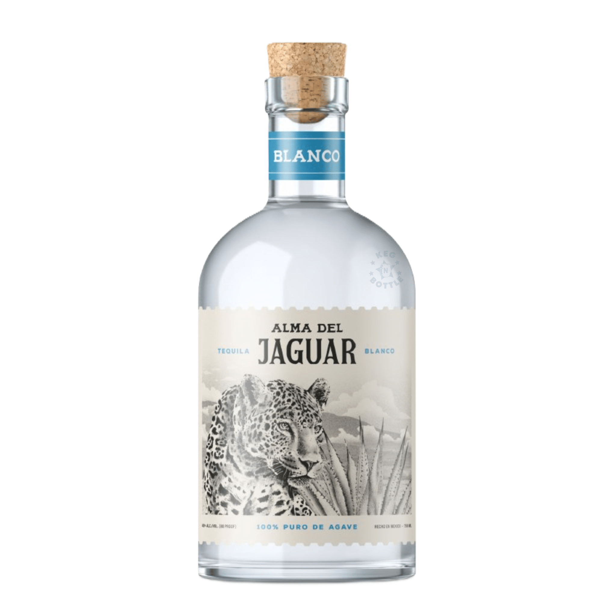Alma Del Jaguar Blanco Tequila (750 mL) - Keg N Bottle