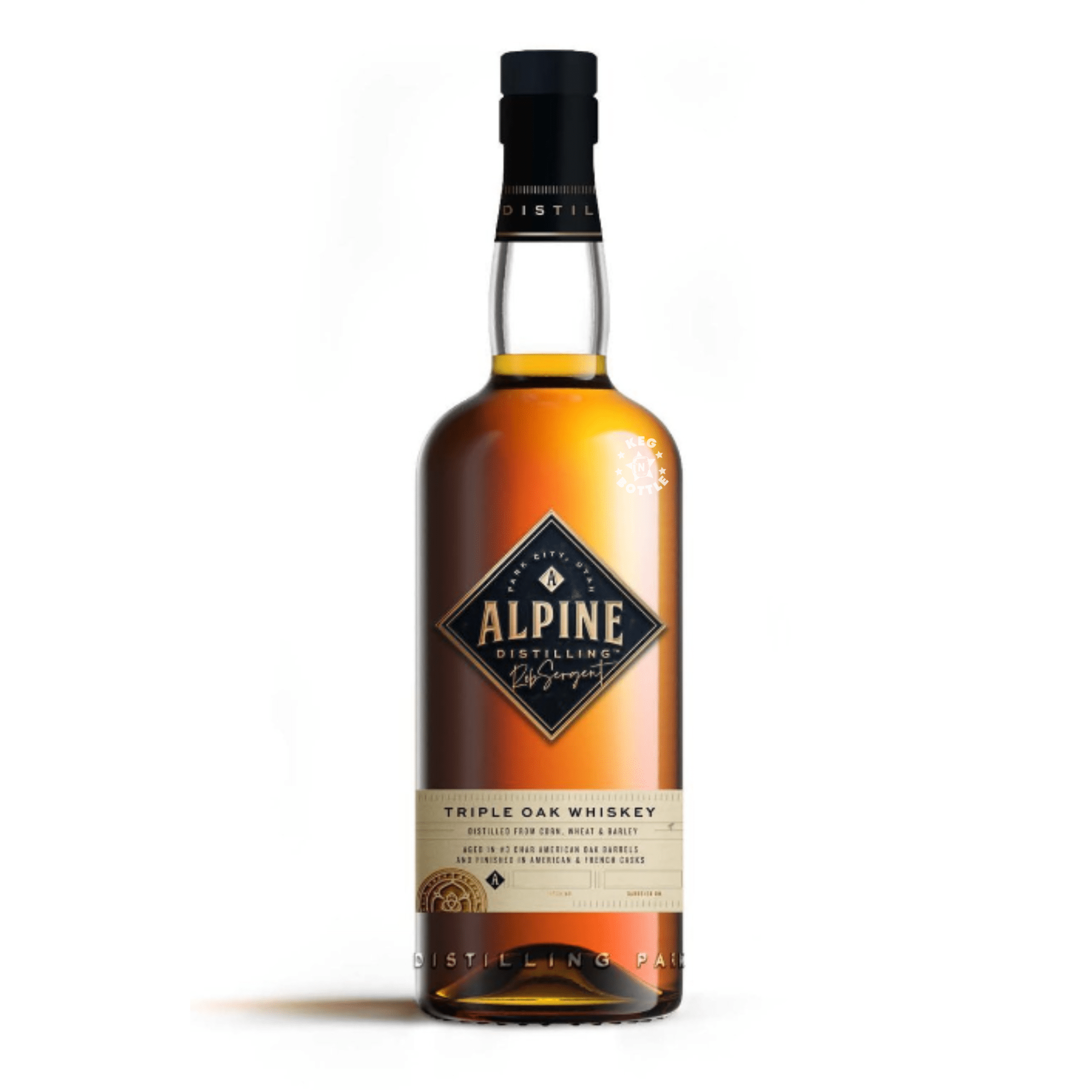 Alpine Distilling Triple Oak Whiskey (750 ml) - Keg N Bottle