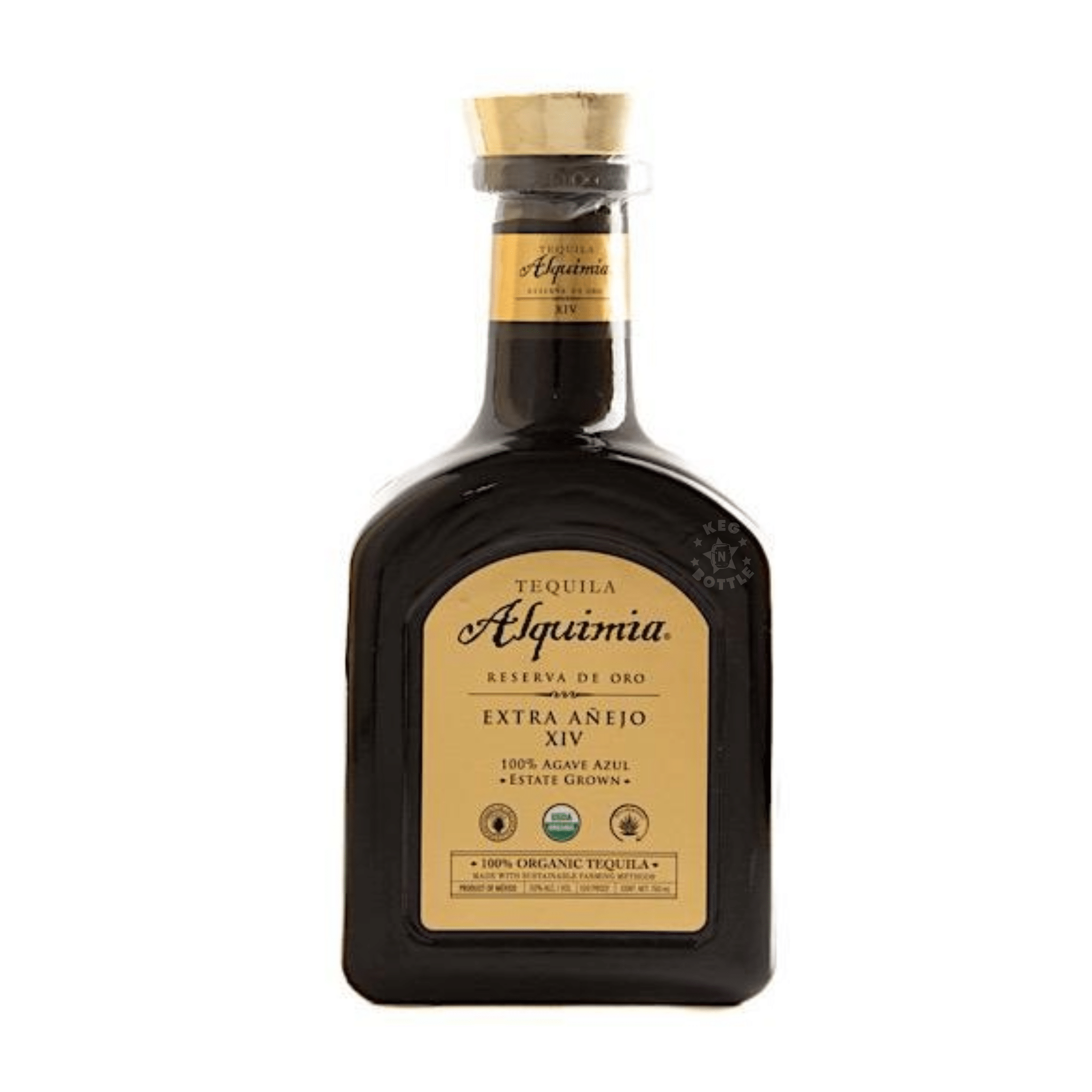 Alquimia Reserva De Oro Extra Anejo Tequila Aged 14 Years (750 ml) | Keg N Bottle