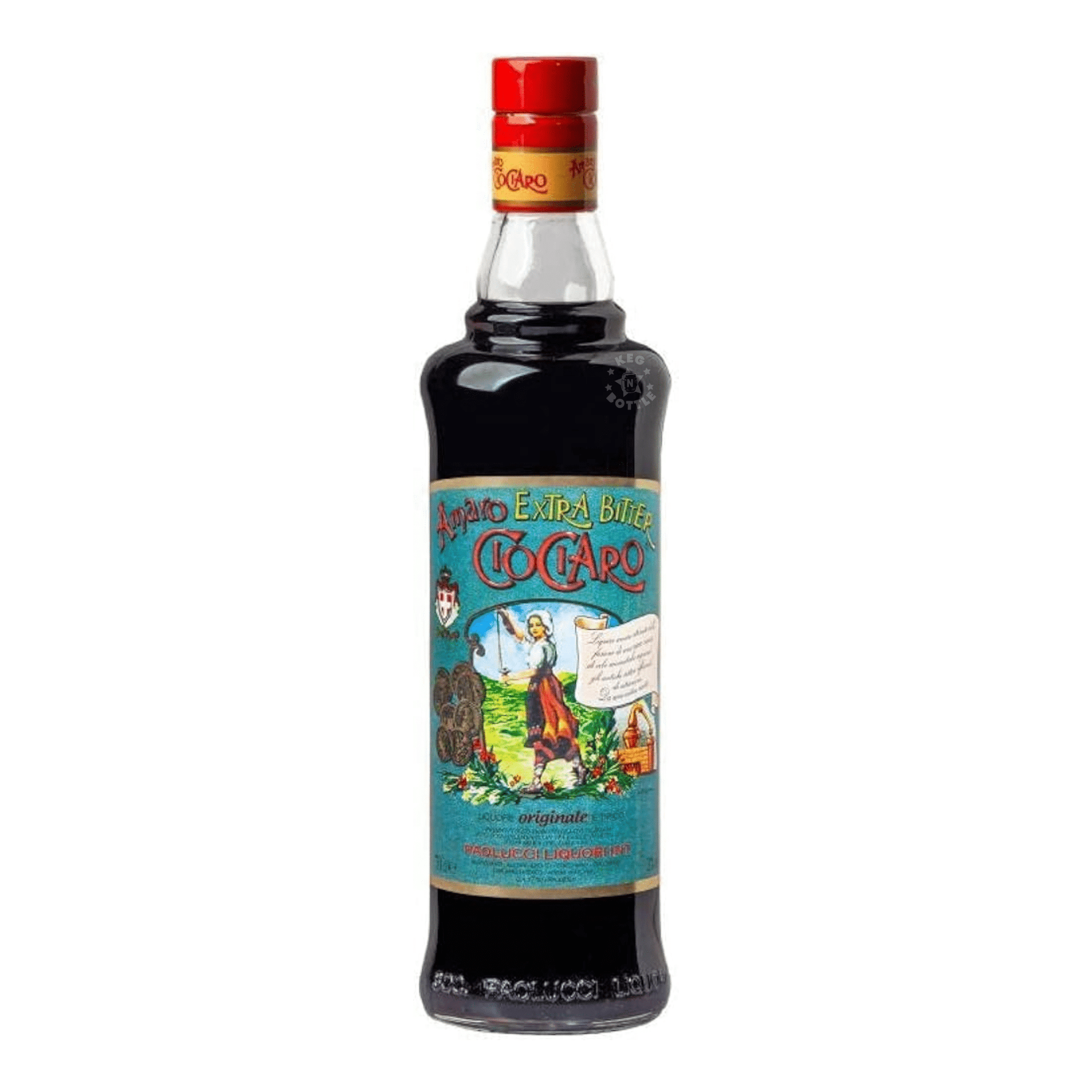 Amaro CioCiaro Extra Bitter Liqueur (700 ml) | Keg N Bottle