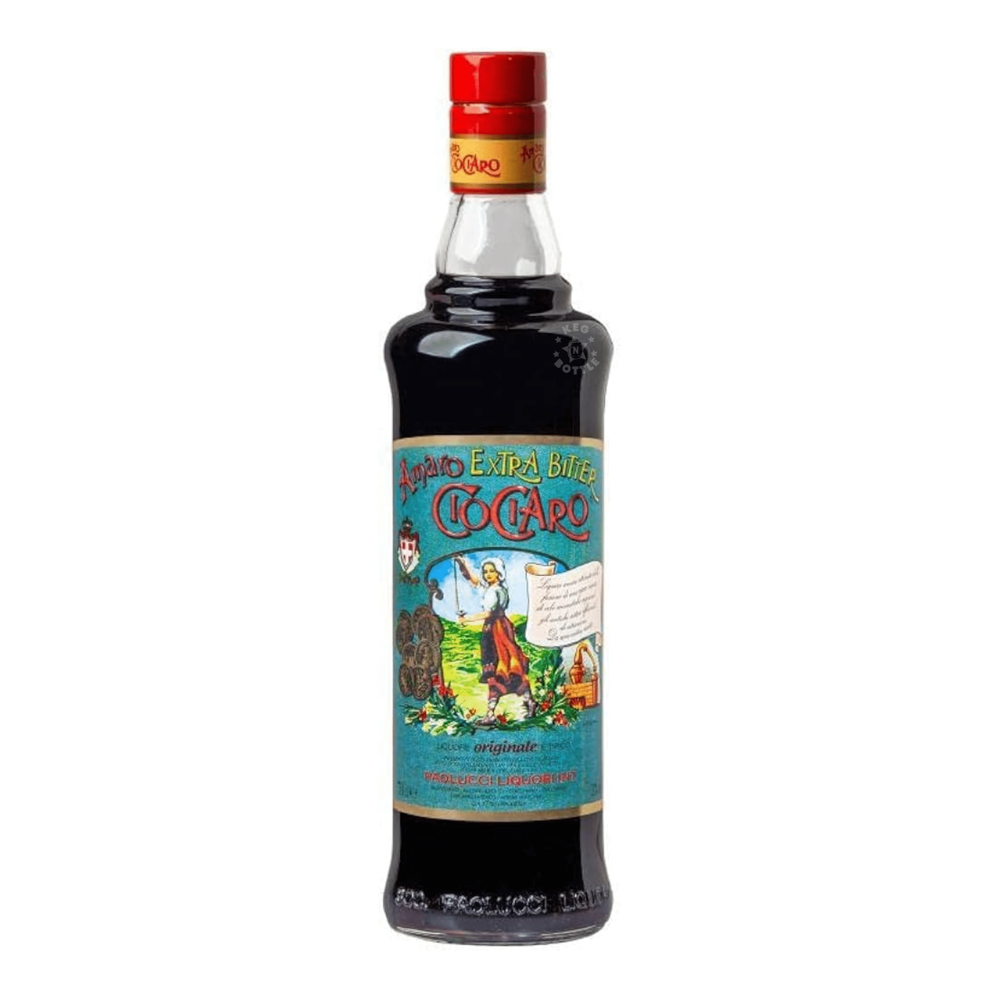 Amaro CioCiaro Extra Bitter Liqueur (700 ml) - Keg N Bottle