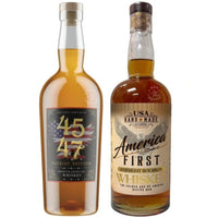 America First Bourbon & 45/47 Patriot Edition American Whiskey Bundle (2 x 750 ml)