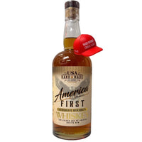 America First Straight Bourbon Whiskey with Hat Topper (750 ml)