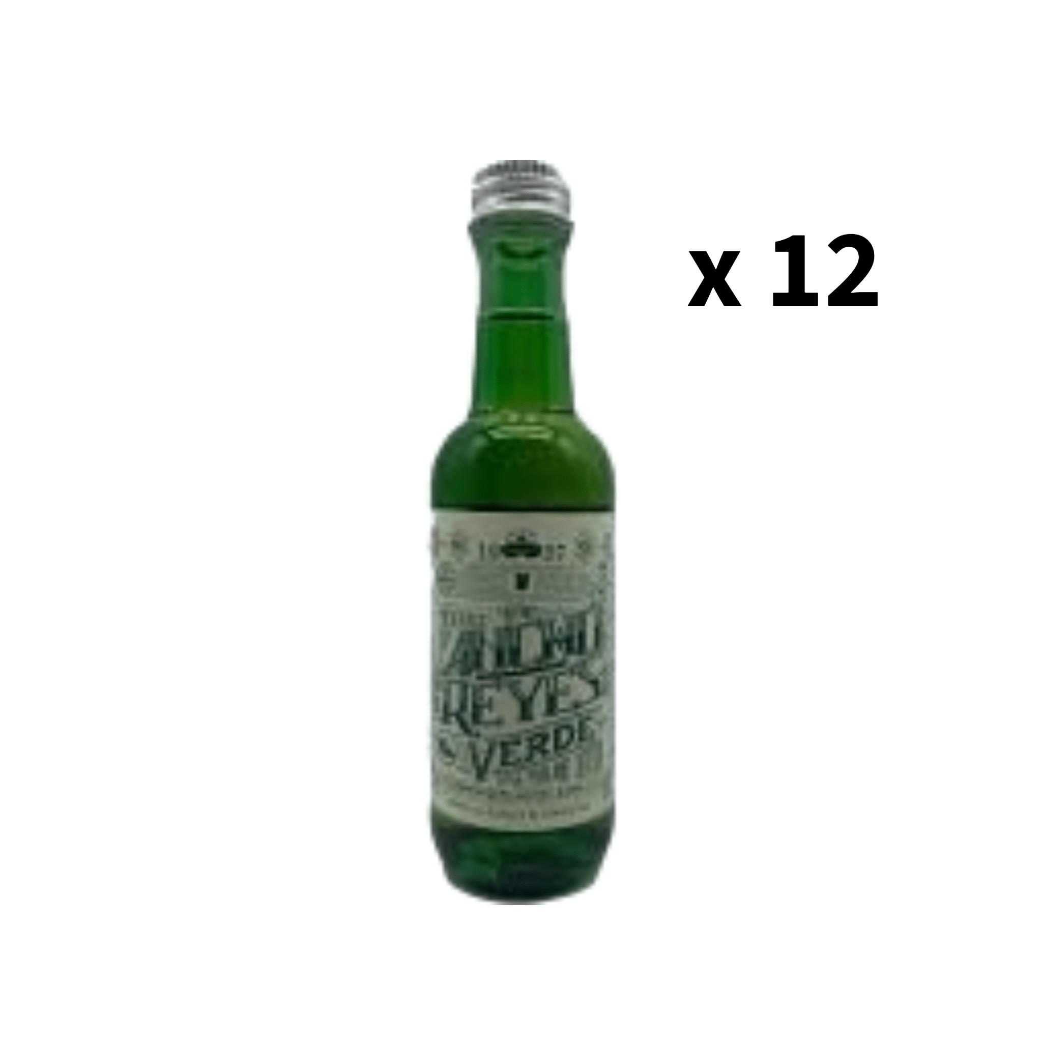 Ancho Reyes Verde Chile Poblano Liqueur Miniature (12 Pack) | Keg N Bottle