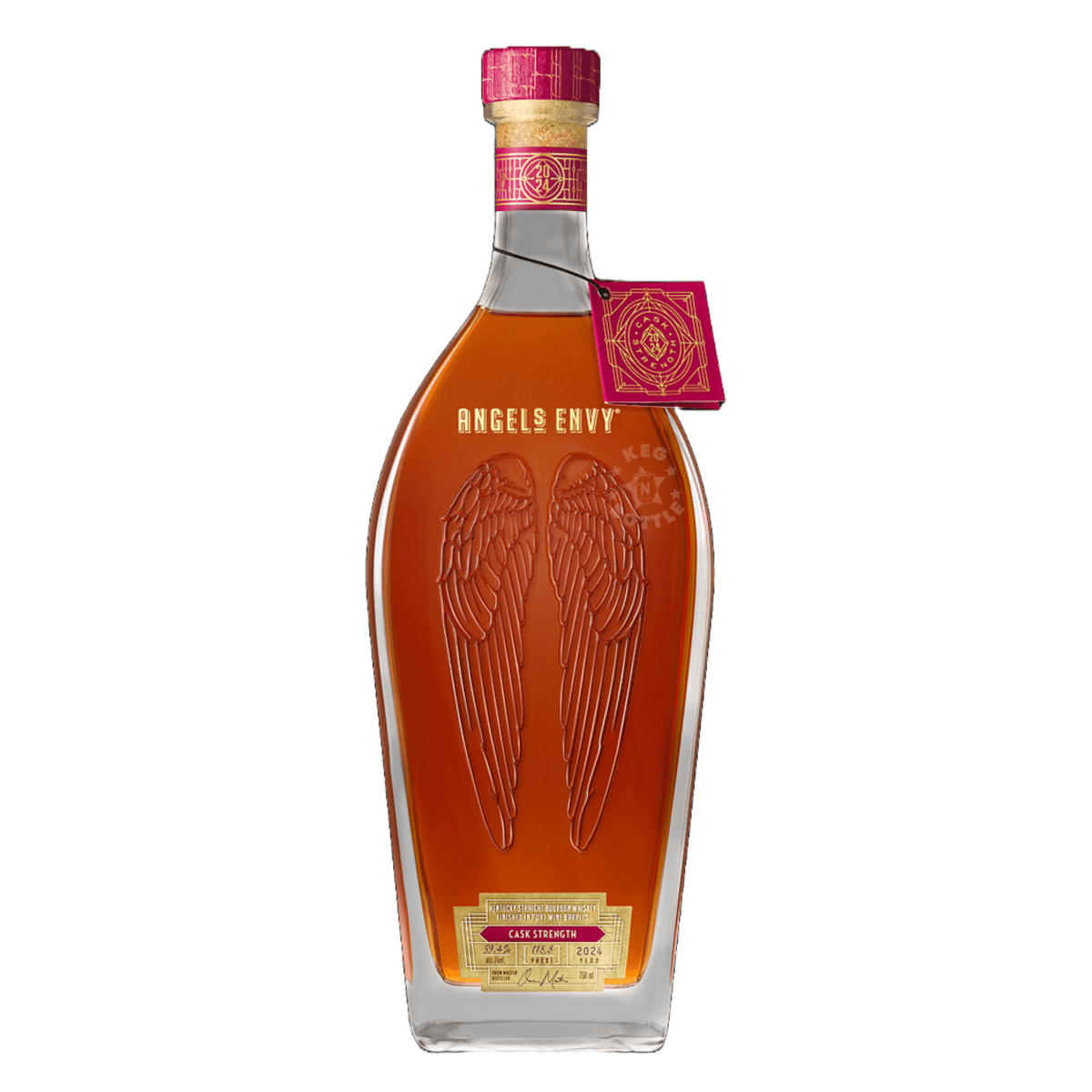 Angel's Envy 2024 Cask Strength Kentucky Straight Bourbon Whiskey (750 ml) | Keg N Bottle