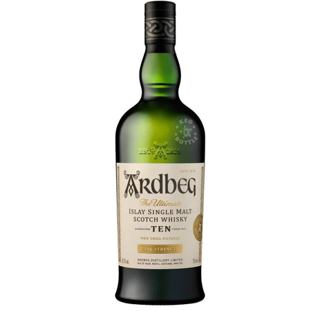 ★ラスト1本★Ardbeg 10年 カスクストレングス 700ml Ardbeg 10 Year Cask Strength Single Malt Scotch Whiskey (700mL