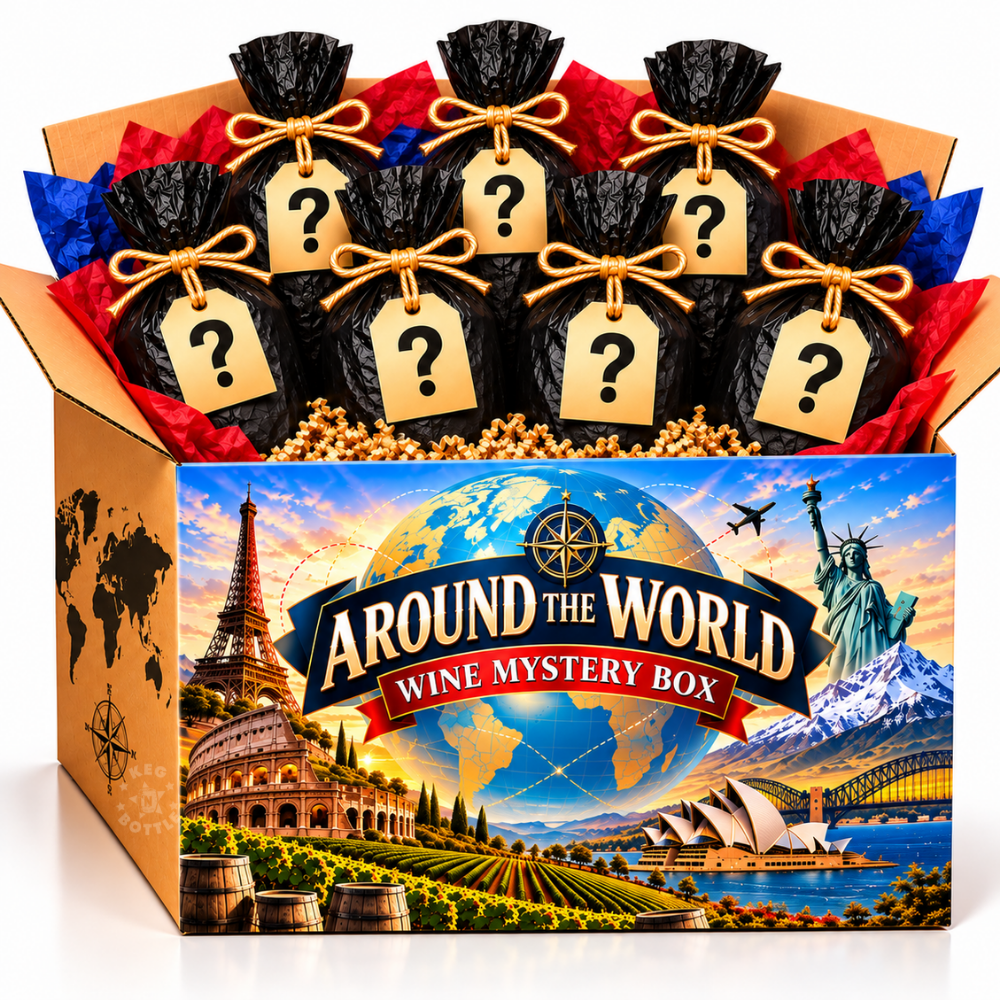 Around the World Wine Mystery Box | Keg N Bottle