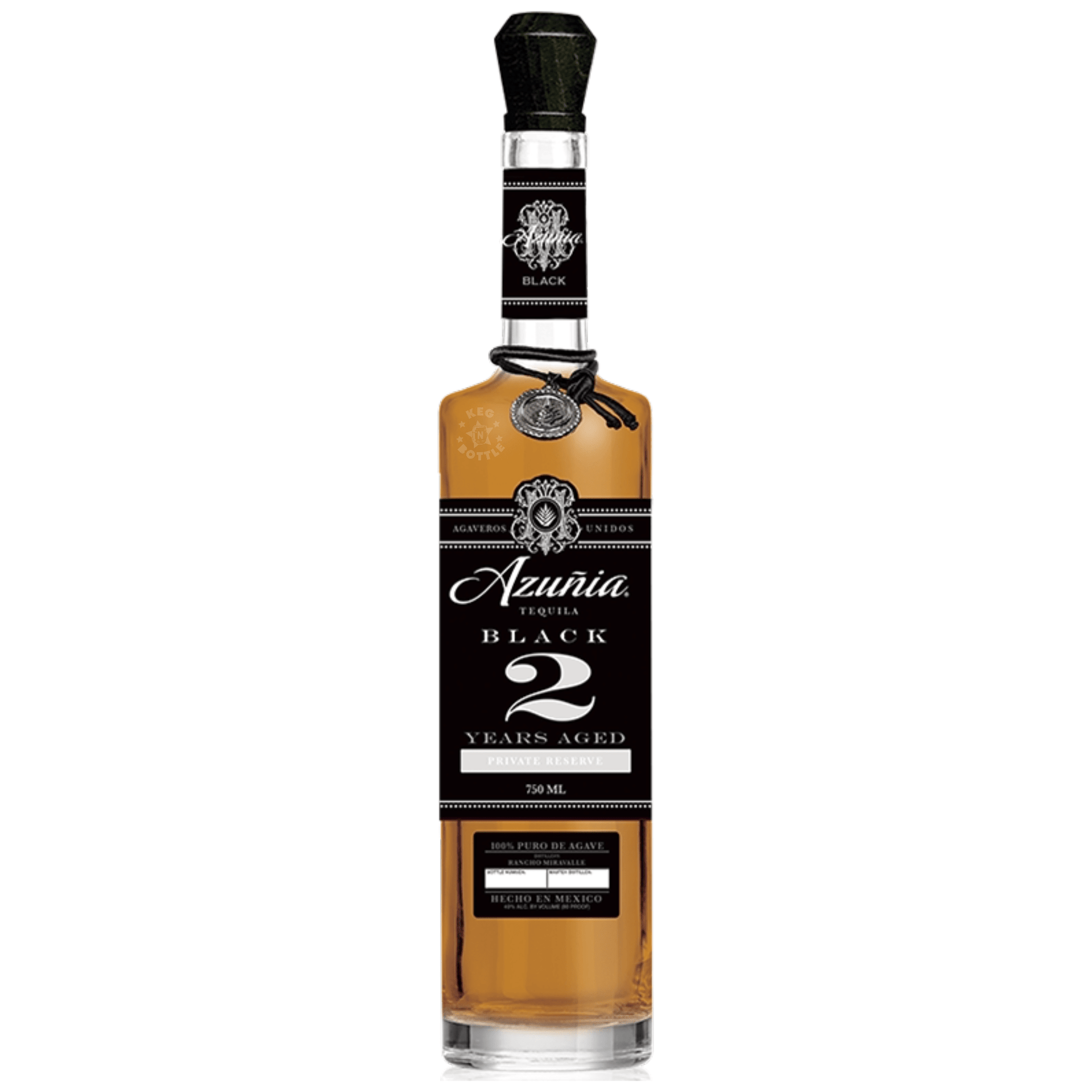 Azuñia Black Label Anejo Tequila (750 ml) | Keg N Bottle