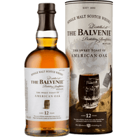 Balvenie The Sweet Toast of American Oak 12 Year Single Malt Scotch Whiskey (750mL)