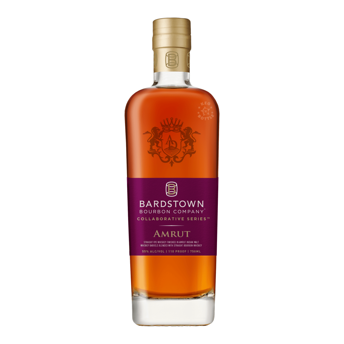 Bardstown Bourbon x Amrut Collaboration Series Straight Rye Whiskey (750 ml) | Keg N Bottle