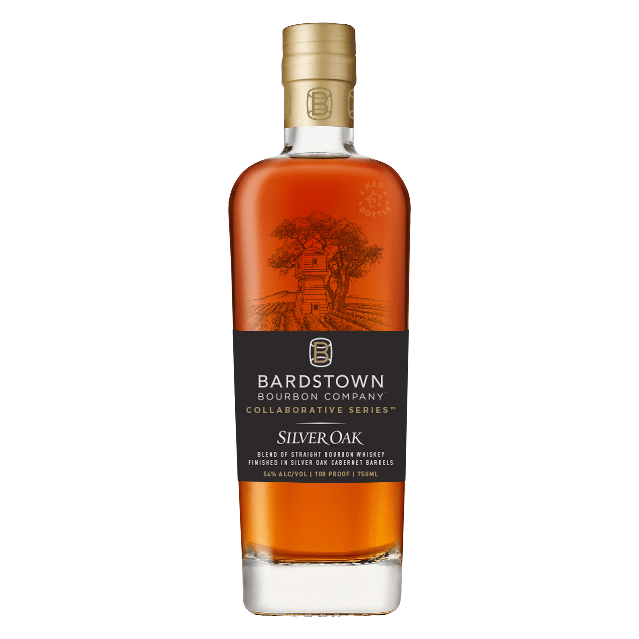 Bardstown Collaborative Series Silver Oak Straight Bourbon Whiskey (750 mL) - Keg N Bottle