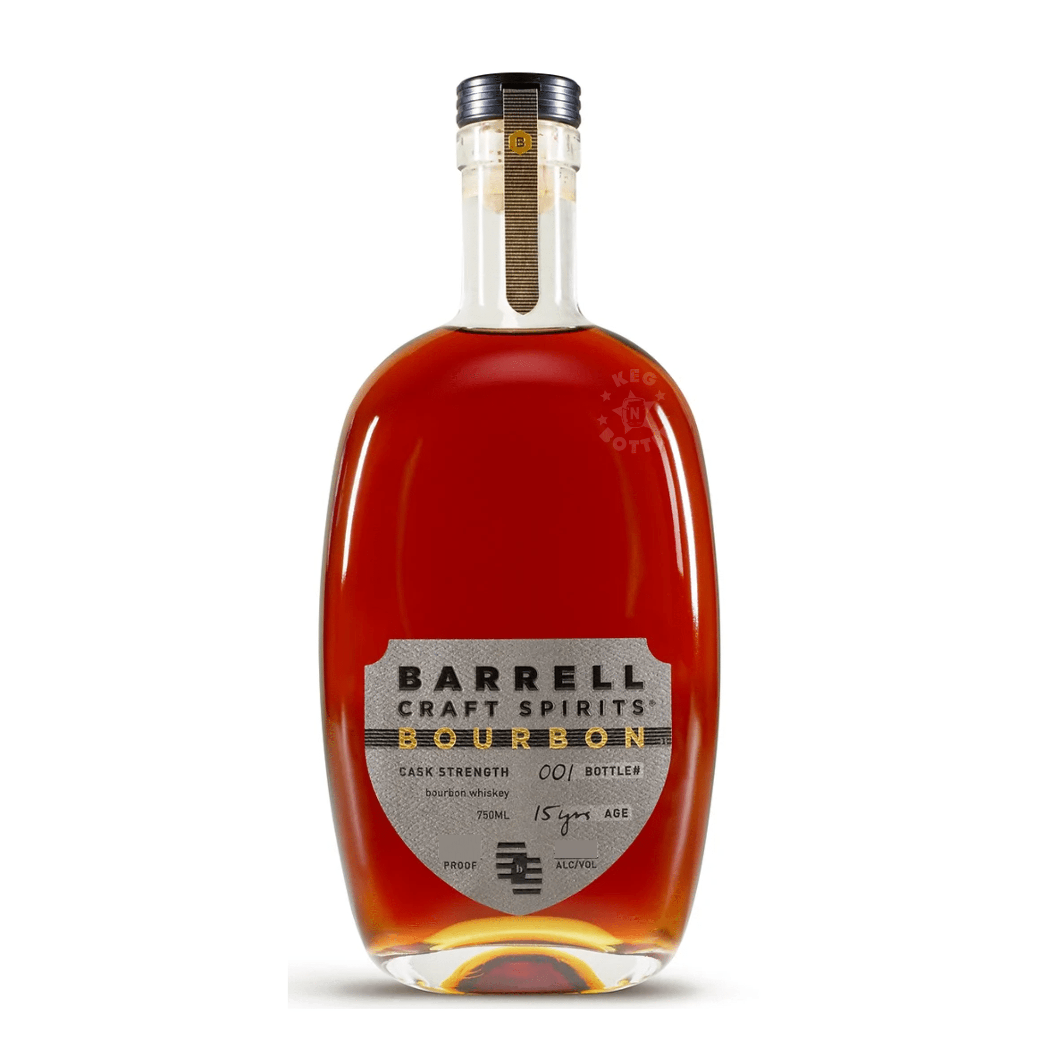 Barrell Bourbon Grey Label 15 Year Cask Strength (750 ml) - Keg N Bottle