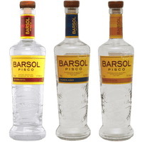 Barsol Pisco Explorer Trio Bundle (3x750mL)