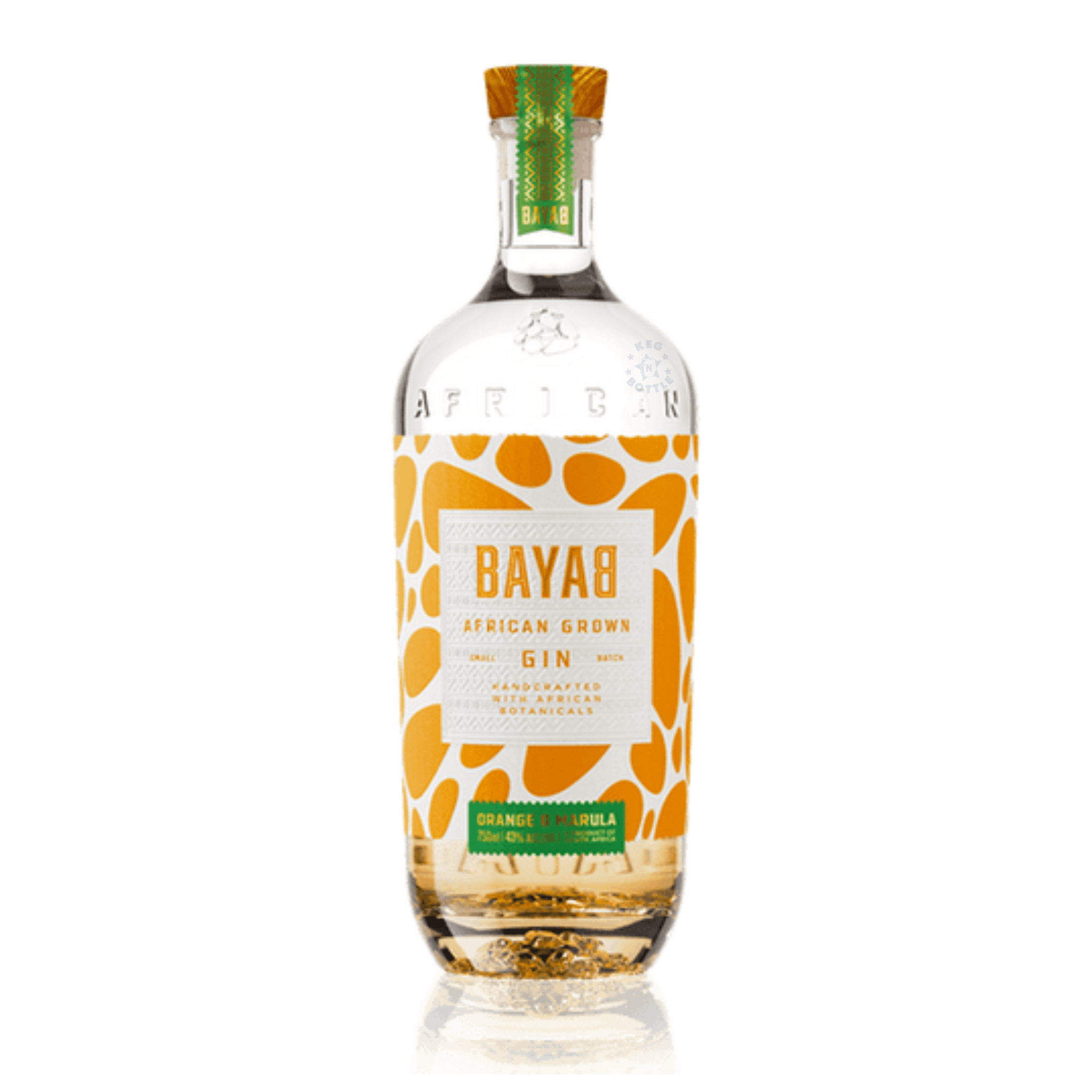 Bayab African Orange and Marula Gin (750 ml) - Keg N Bottle