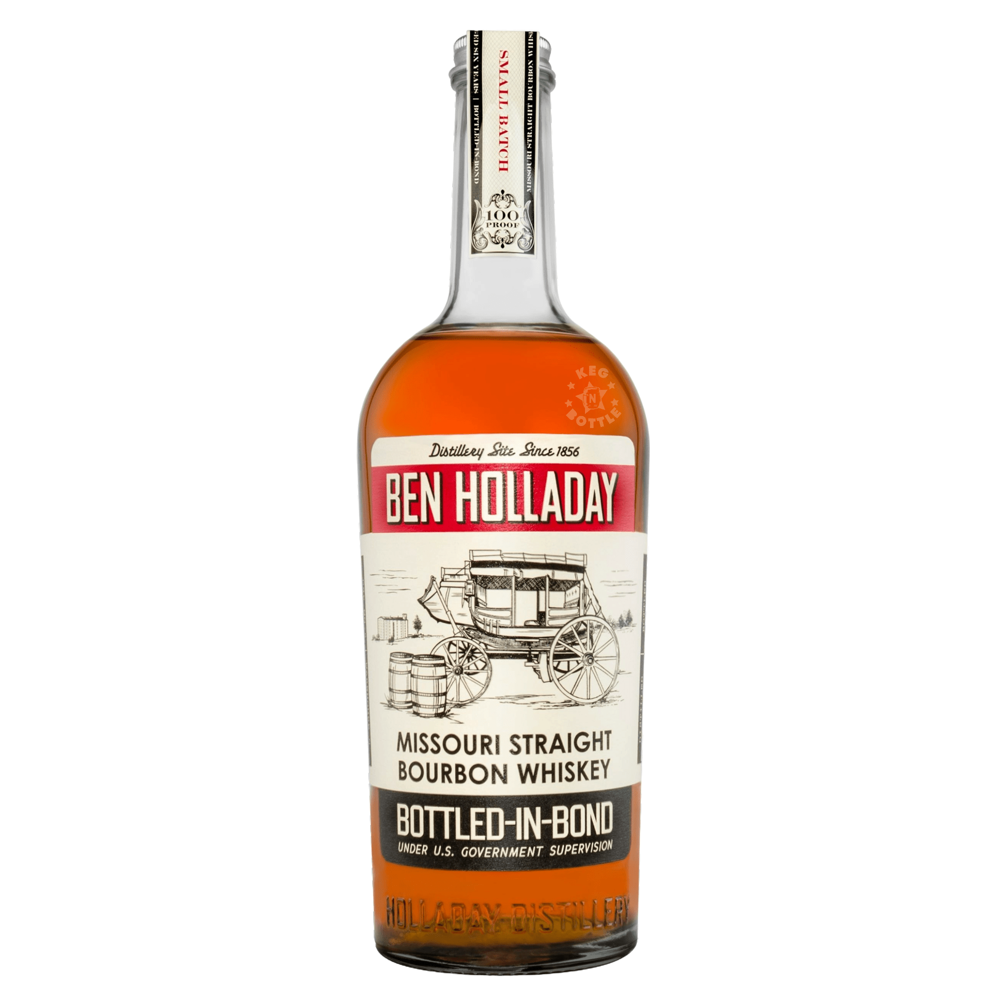 Ben Holladay Bottled In Bond Bourbon (750 ml) | Keg N Bottle