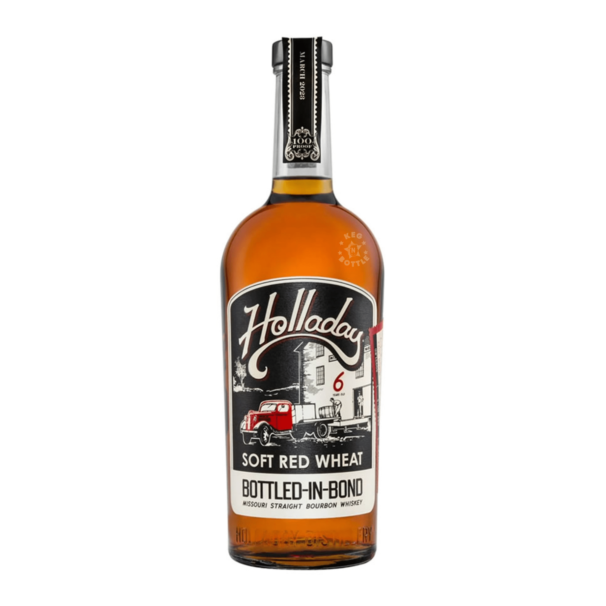 Ben Holladay Soft Red Wheat Missouri Bourbon (750 ml) | Keg N Bottle