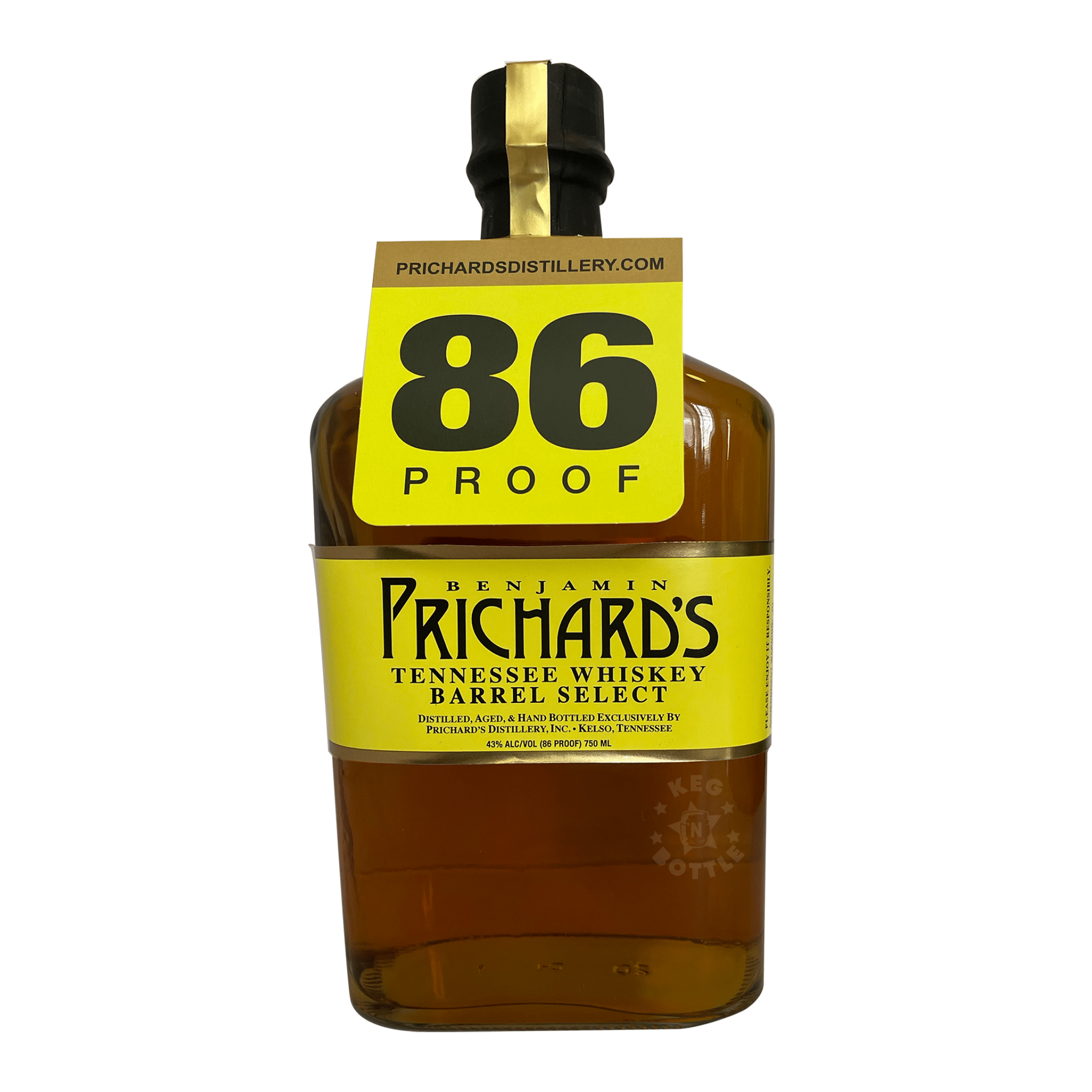 Benjamin Prichard's Tennessee Whiskey Barrel Select (750 ml) - Keg N Bottle