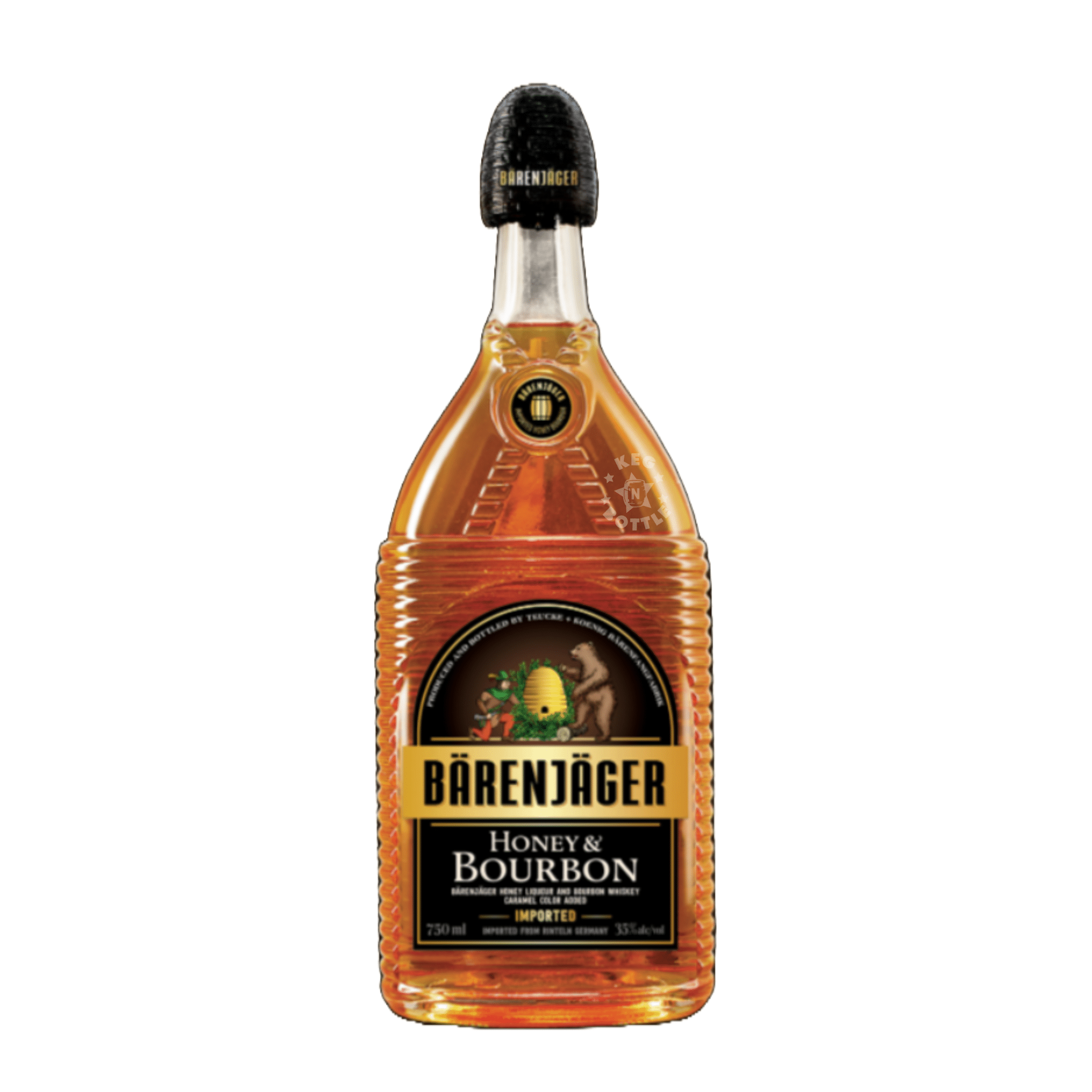 Berenjager Honey Bourbon Liqueur (750 ml) - Keg N Bottle