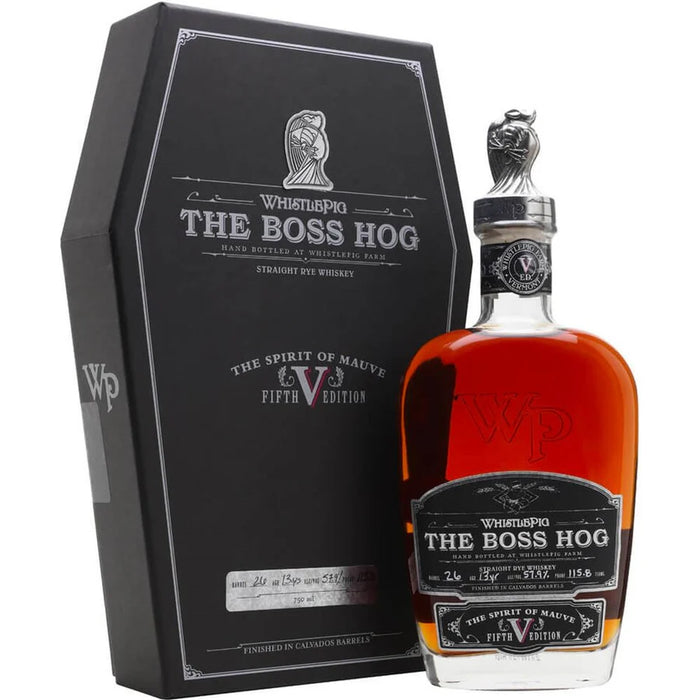 Whistlepig The Boss Hog 5th Edition "Spirit of Mauve" Straight Rye Whiskey (750mL)