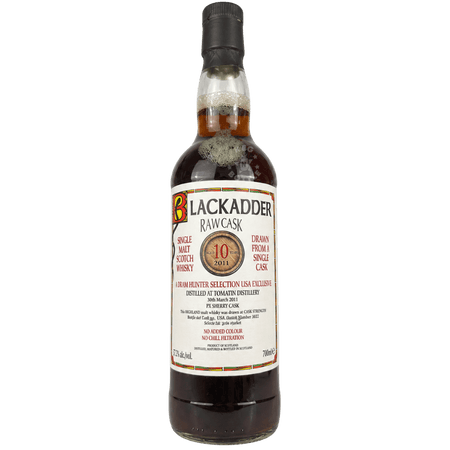 Blackadder Raw Cask Tormatin 10 Year Single Malt Scotch Whisky 700mL