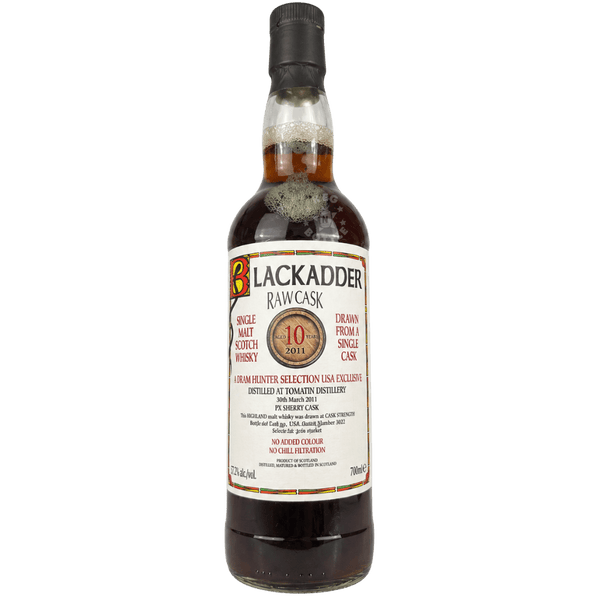 Blackadder Raw Cask Tormatin 10 Year Single Malt Scotch Whisky 700mL