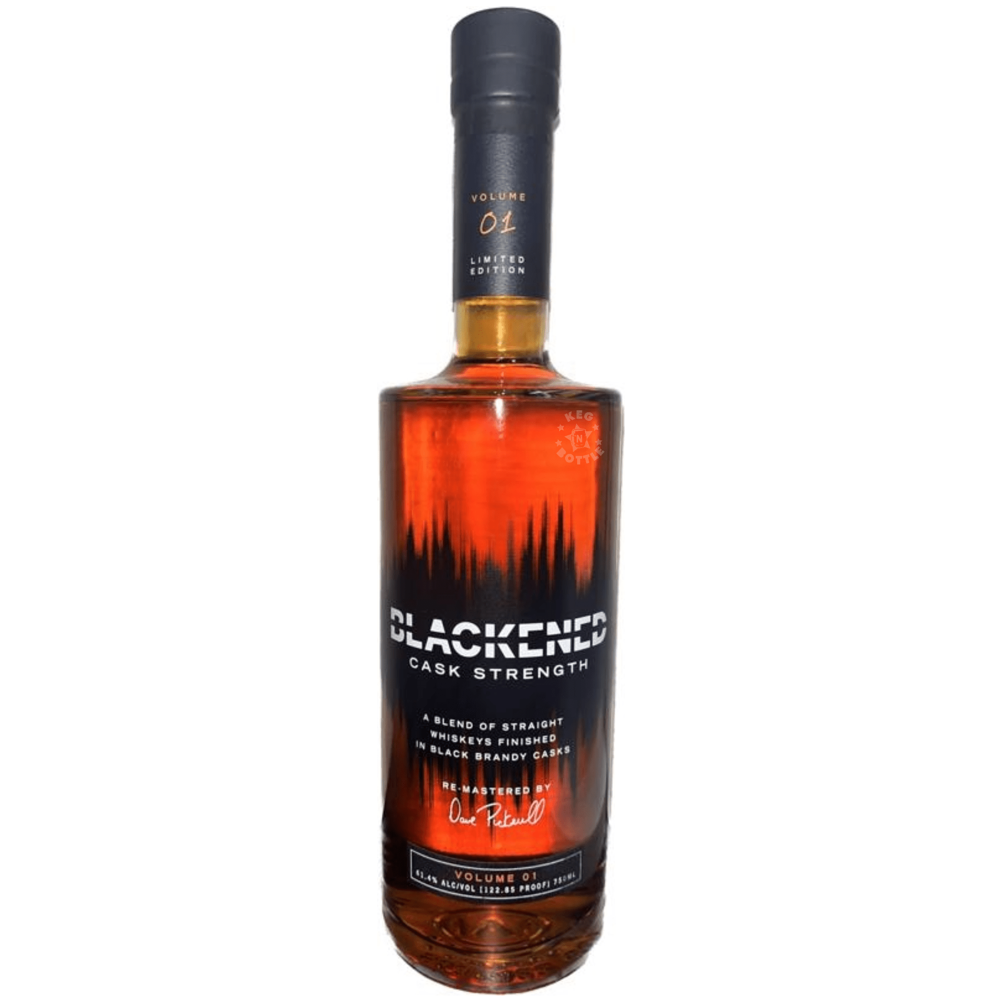 Blackened Cask Strength American Whiskey (750 ml) | Keg N Bottle