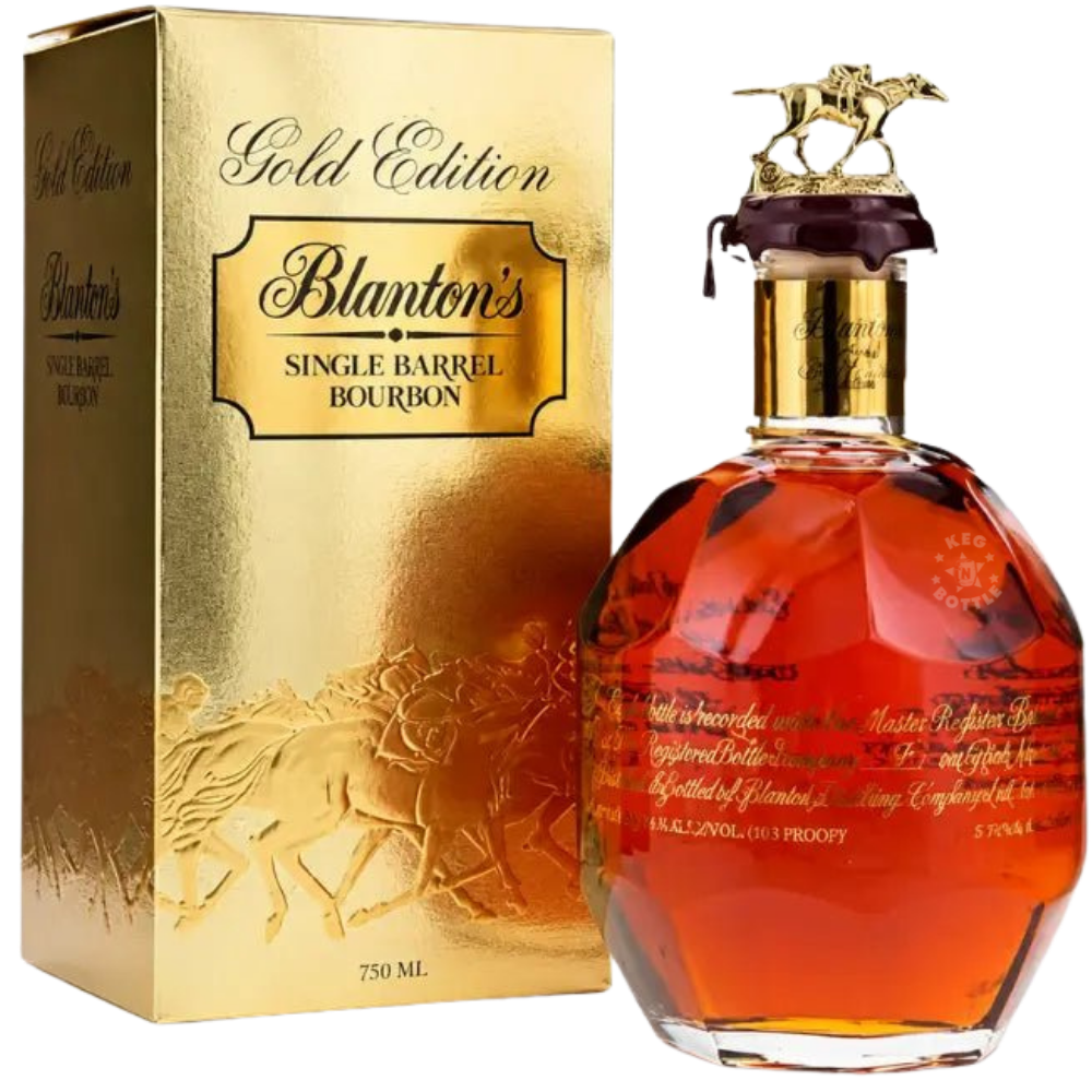 Blanton’s Single Barrel Takara Gold Bourbon Whiskey (750mL)