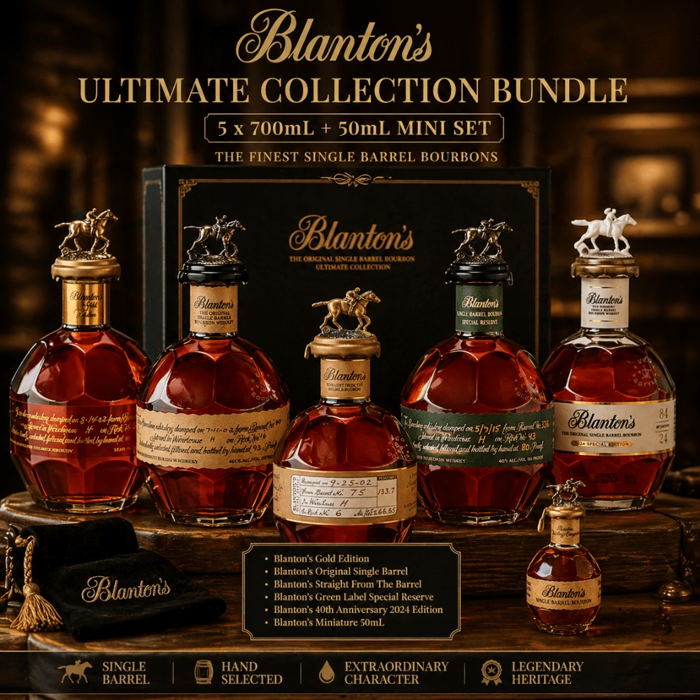 Blanton's Ultimate Collection Bundle 5 x 700ml + 50ml Mini Set