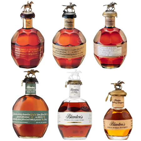 Blanton's Ultimate Bourbon Bundle Gold SFTB Green 40th Anniversary