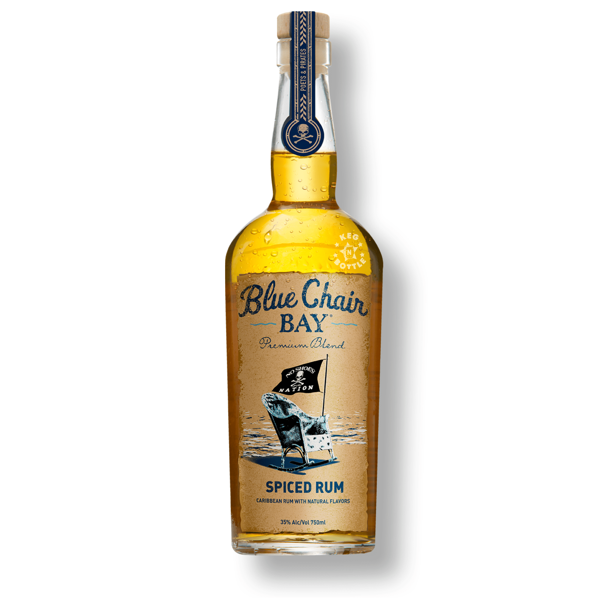 Blue Chair Bay Spiced Rum (750 ml) | Keg N Bottle