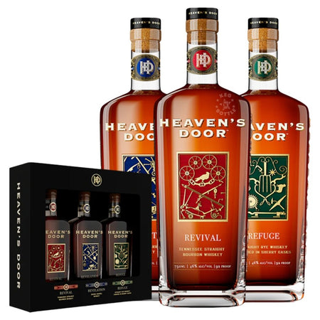 Bob Dylan Heaven's Door Whiskey Set (3 x 200 ml) | Keg N Bottle