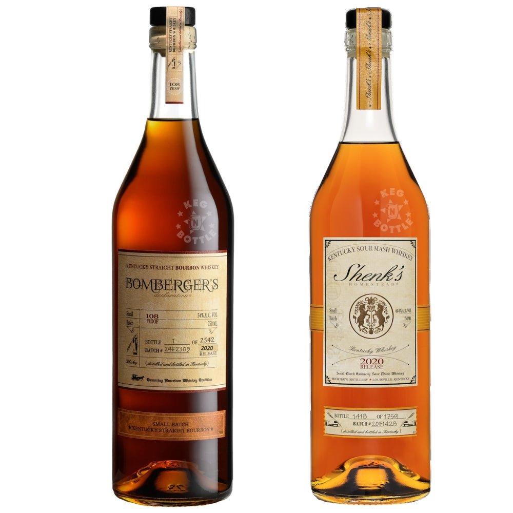 Bomberger’s Declaration 2020 + Shenk’s Homestead Sour Mash 2020 Combo (2 x 750 ml) | Keg N Bottle