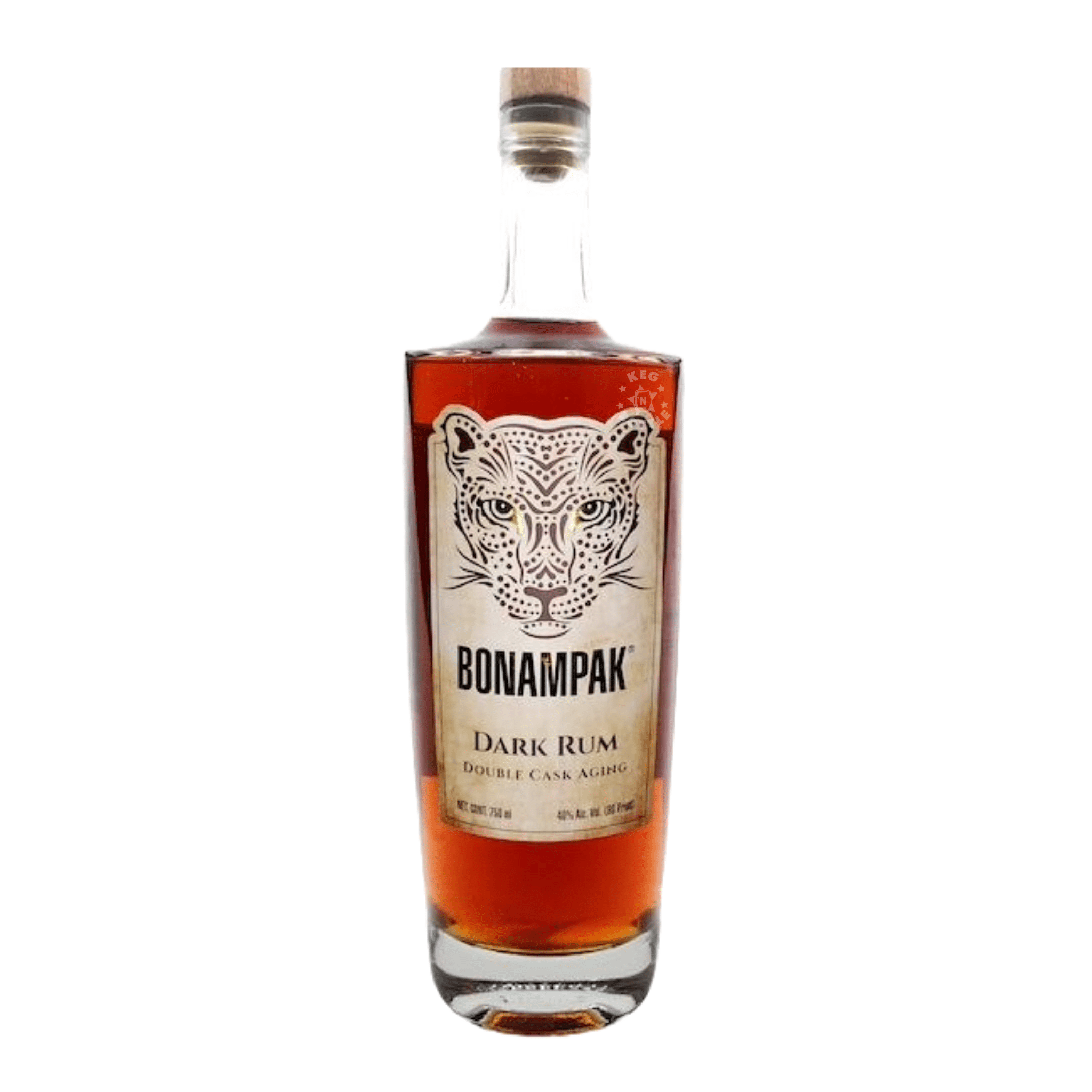 Bonampak Double Cask Dark Rum (750 ml) - Keg N Bottle