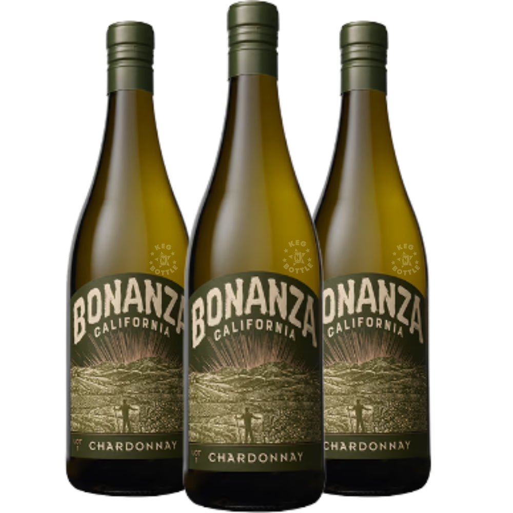 Bonanza Chardonnay Sonoma County - 3 Pack (3 x 750 ml) | Keg N Bottle