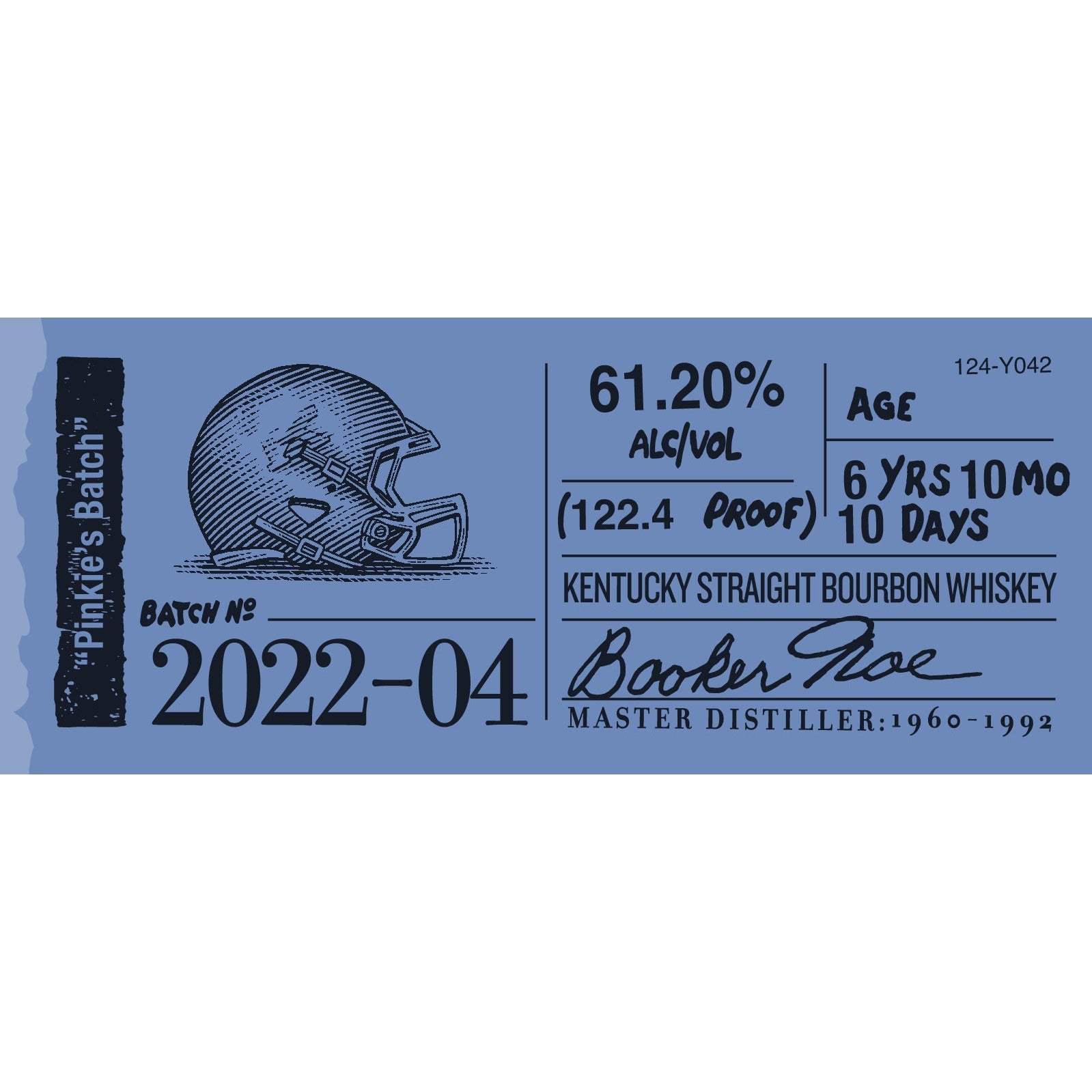 Booker's 2022 - 04 Pinkie's Batch (750 ml) | Keg N Bottle