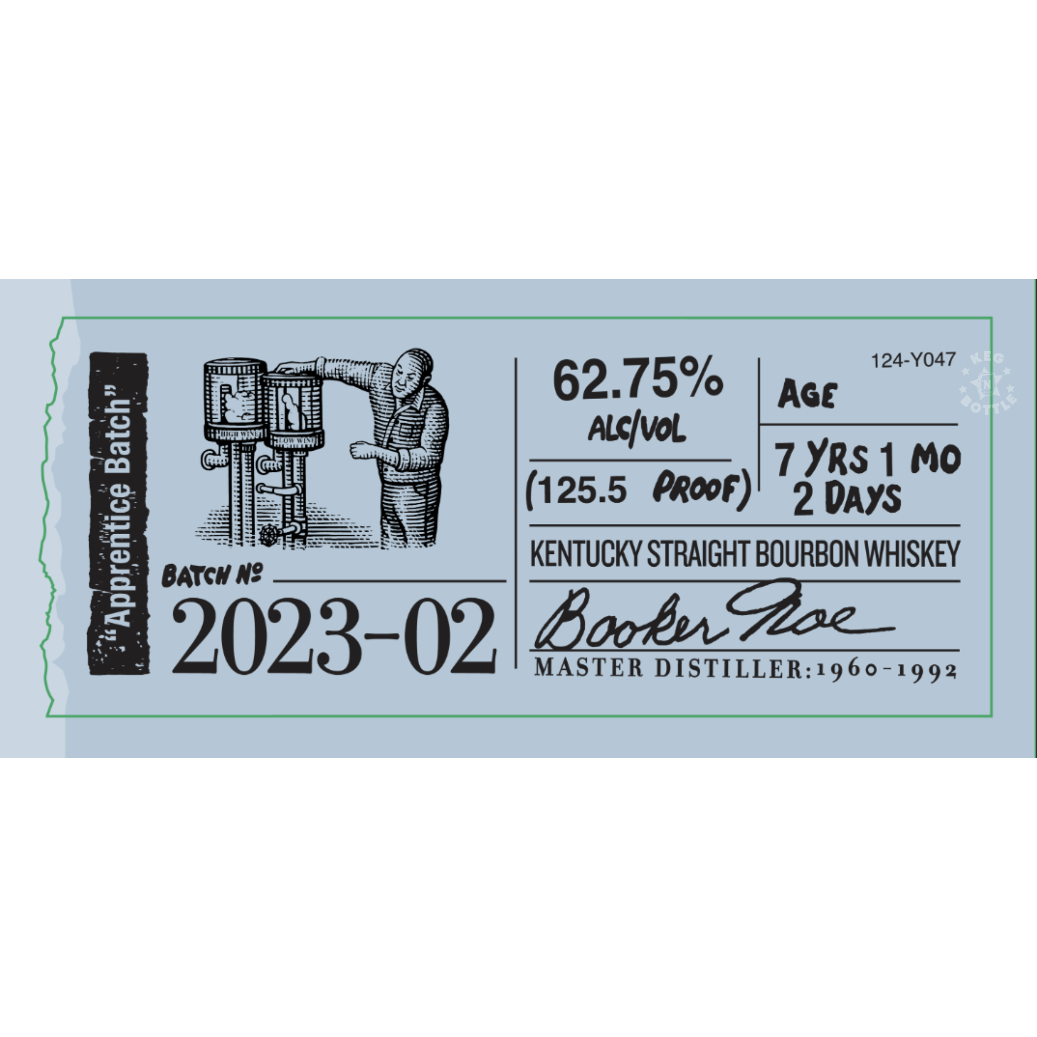 Booker's 2023 - 02 Apprentice Batch (750 ml) | Keg N Bottle