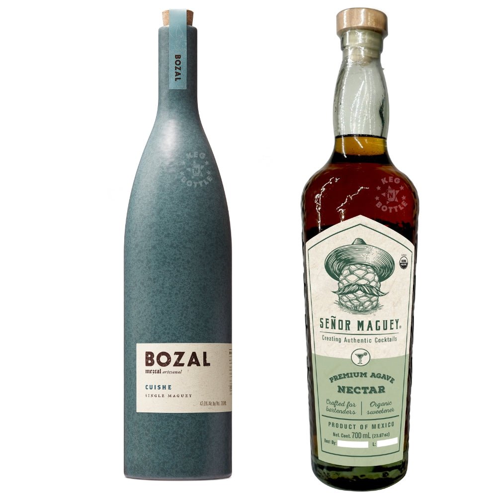 Bozal Cuishe Mezcal & Señor Maguey Agave Nectar bundle