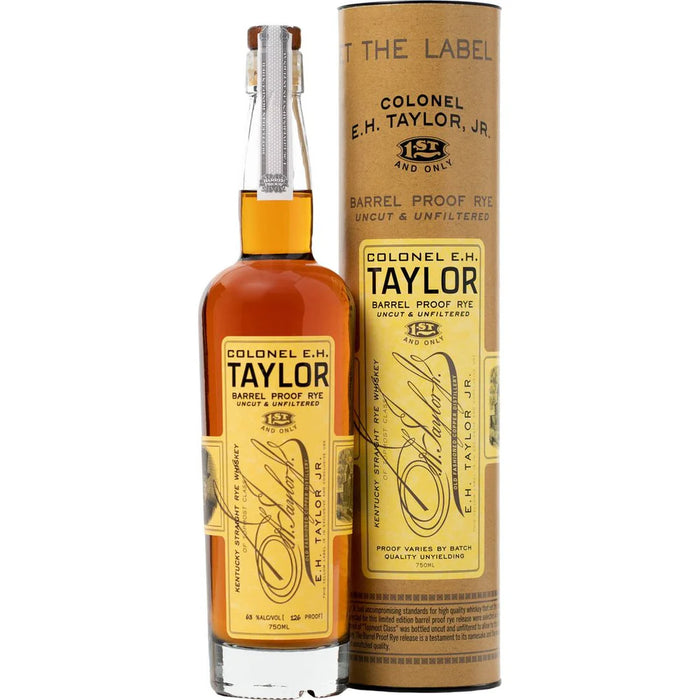 E.H Taylor Barrel Proof Rye Whiskey (750mL)