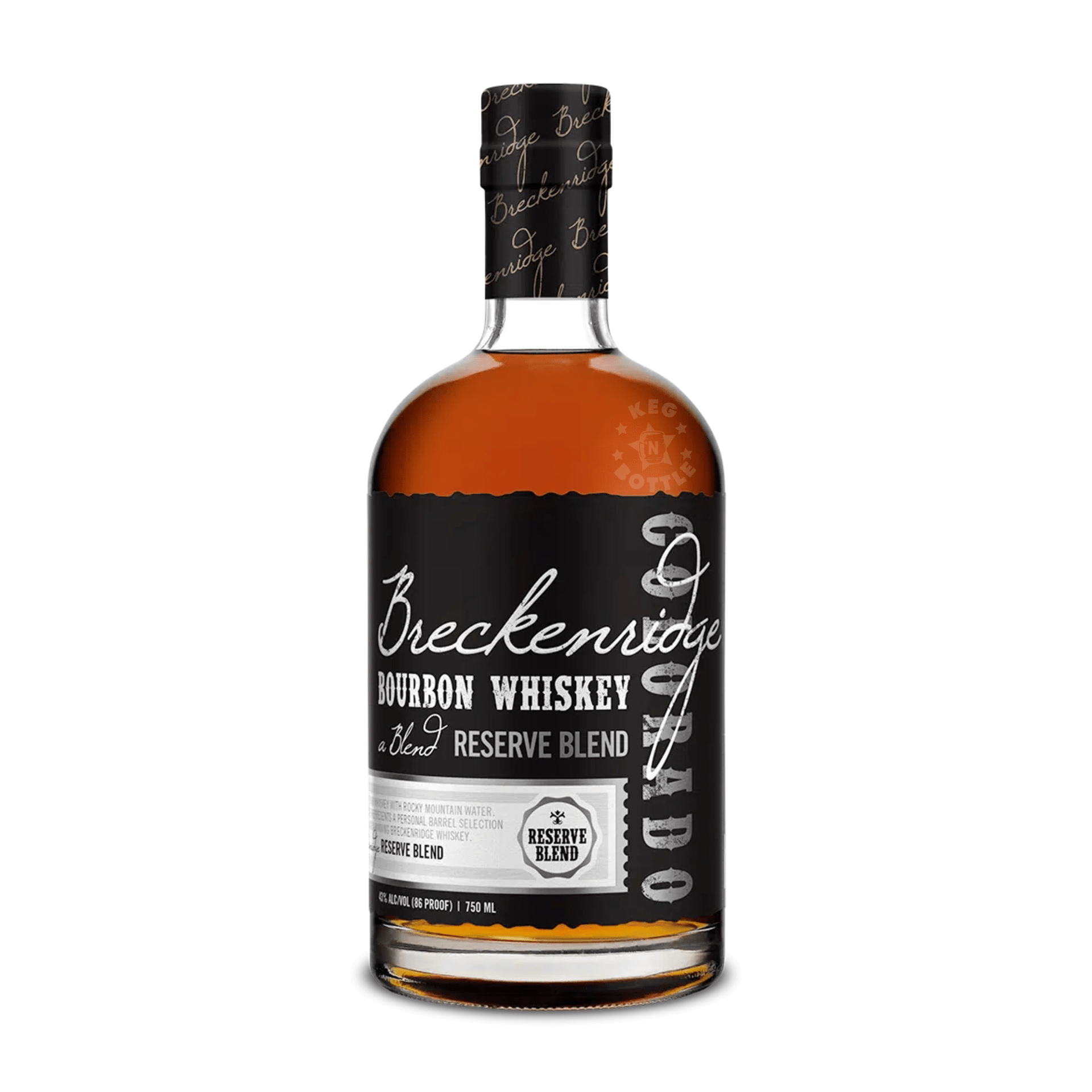 Breckenridge Reserve Blend Bourbon Whiskey (750 ml) | Keg N Bottle Breckenridge Reserve Blend Bourbon Whiskey (750 ml) | Keg N Bottle