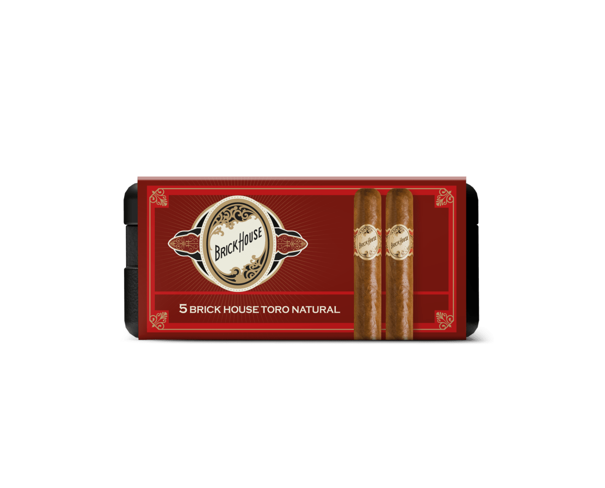 Brick House Premium Cigars Set + Personal Humidor by CigarBros | Keg N Bottle