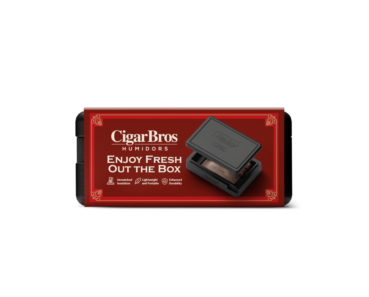 Brick House Premium Cigars Set + Personal Humidor by CigarBros | Keg N Bottle