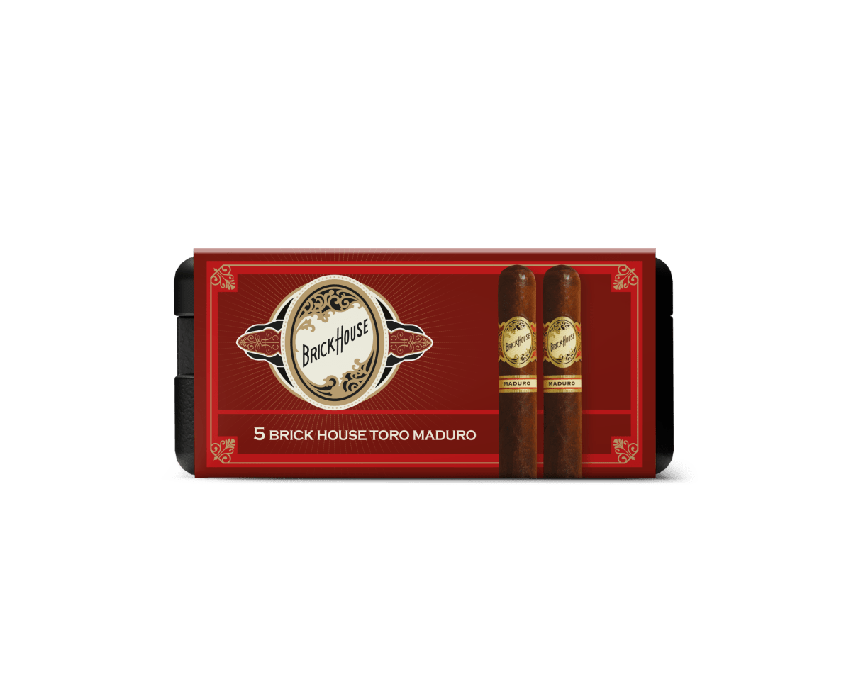 Brick House Premium Cigars Set + Personal Humidor by CigarBros | Keg N Bottle