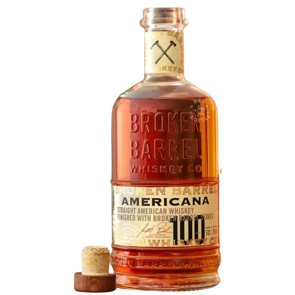 Broken Barrel Americana Straight American Whiskey 750 ml bottle