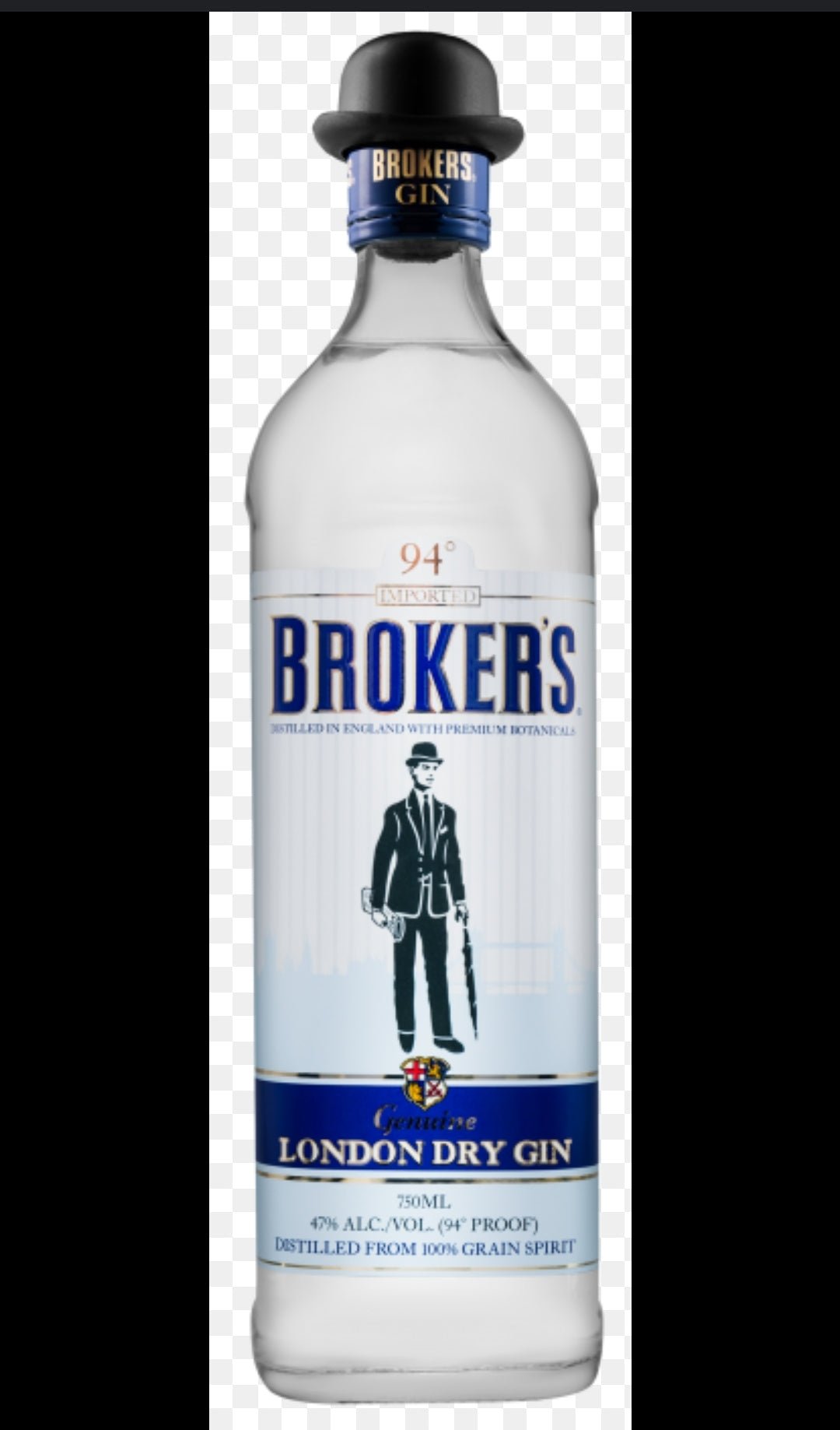 Broker's London Dry Gin (750 ml) - Keg N Bottle