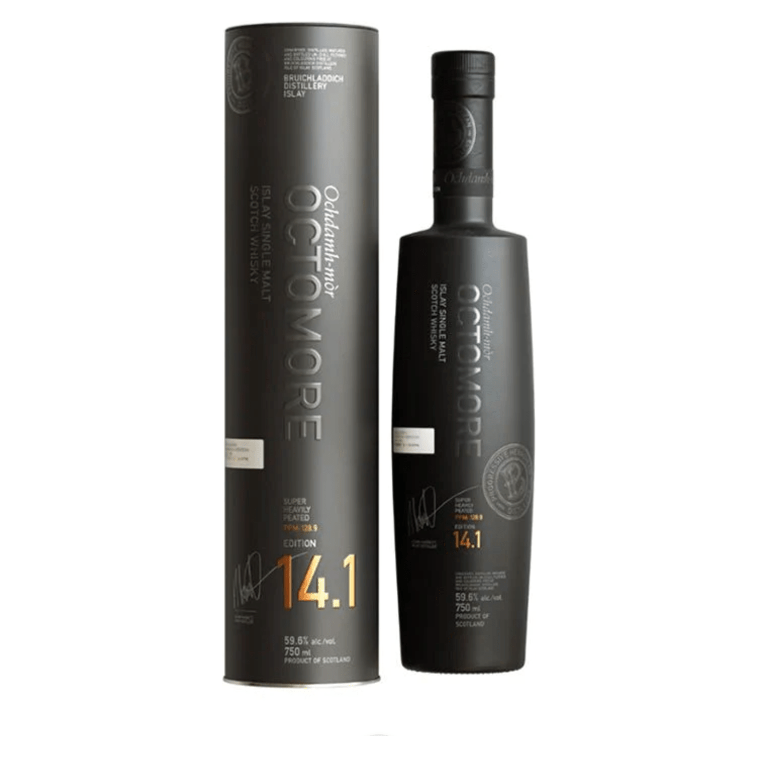 Bruichladdich Octomore 14.1 Islay Single Malt Scotch (750 ml) | Keg N Bottle