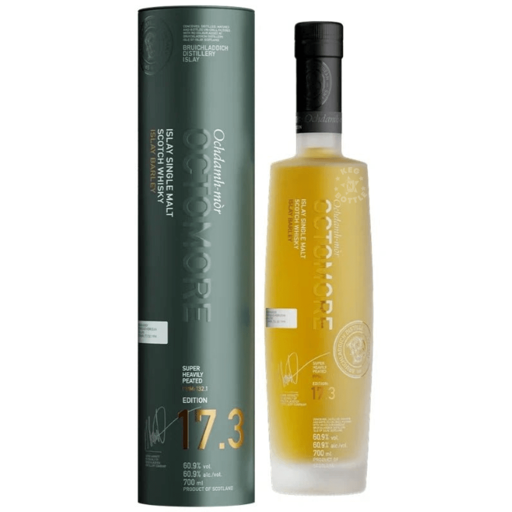 Bruichladdich Octomore Edition 17.3 Single Malt Scotch Whisky (700mL) | Keg N Bottle