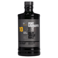 Bruichladdich Port Charlotte 10 Heavily Peated Islay Single Malt Scotch (750mL)